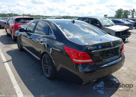 2014 Hyundai Equus Ultimate from USA, damaged, VIN KMHGH4JH4EU088193